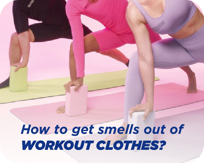 How to get smells out of workout clothes__
